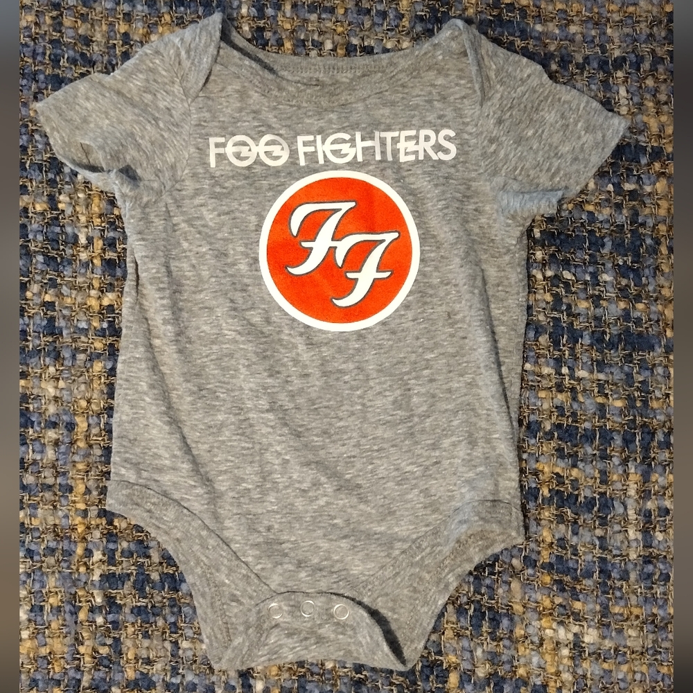 Foo Fighters 6-9m onesie